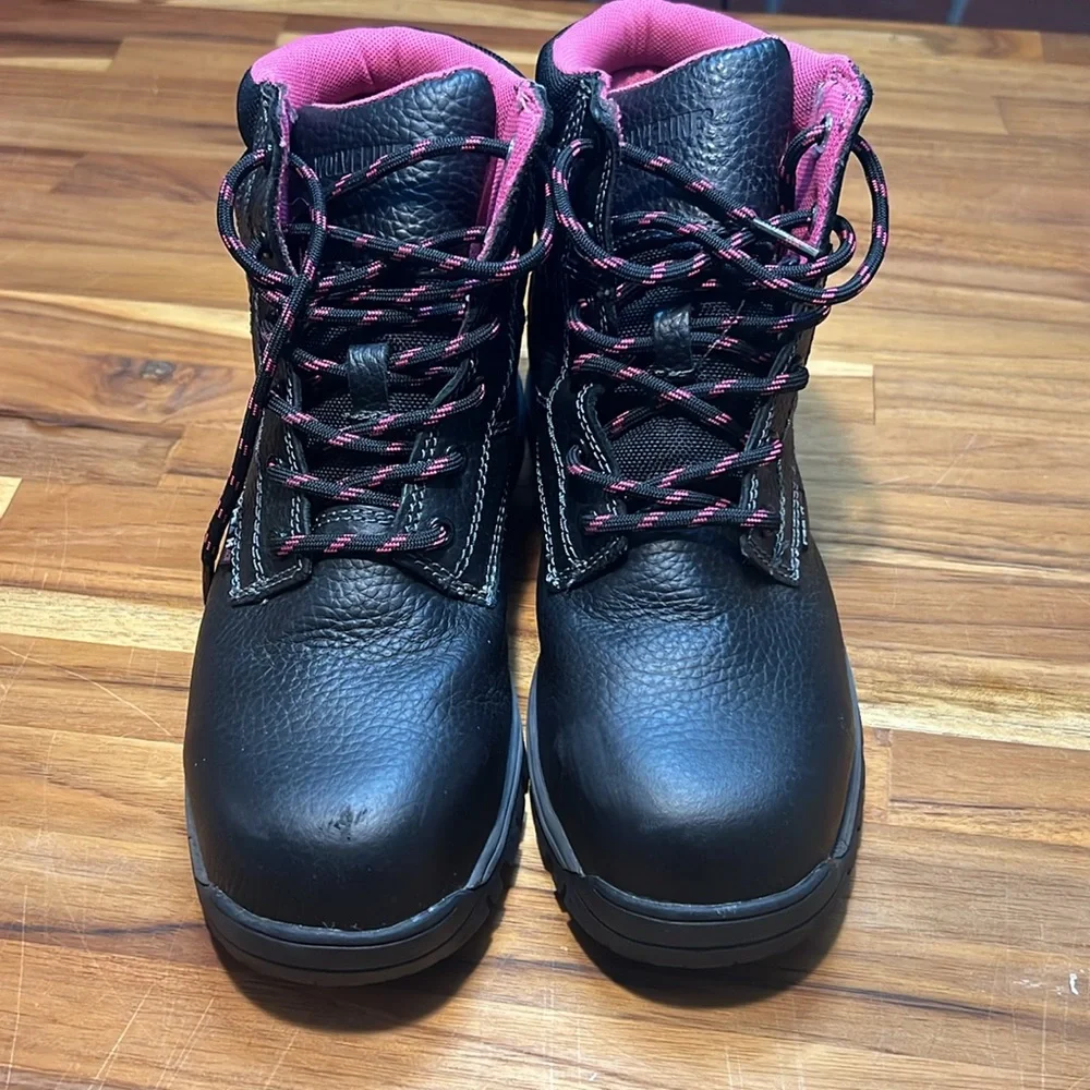 PIPER WATERPROOF COMPOSITE-TOE 6" WORK BOOT, BLACK - Picture 7 of 10